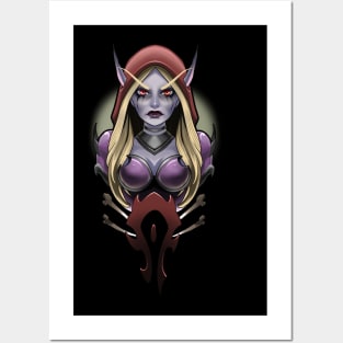 Sylvanas Windrunner Posters and Art